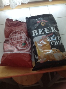 Bloody Mary Chips and beer Chips